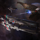 Illustration for article titled Expect this kind of giant drone gunship in the next decade